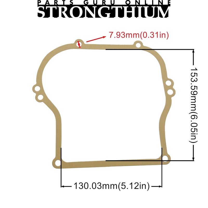 Strongthium 692213 270126 299819S Crankcase Gasket & Oil Seal Set Replacement for Briggs & Stratton Engines Lawn Boy Toro Craftsman Cub Cadet MTD Husqvarna Blower Engine Generator Lawn Mower - Image 3